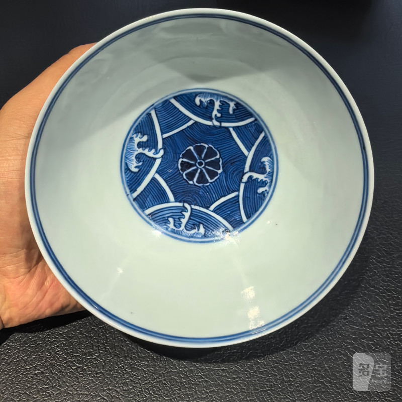 清光绪 青花龙纹碗 - 图8